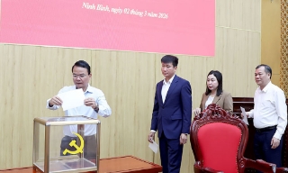 Ban Chấp hành Đảng bộ tỉnh thực hiện quy trình bầu Bí thư Tỉnh uỷ nhiệm kỳ 2025-2030